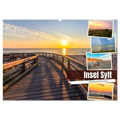 Insel Sylt - Fantastische Momente (Wandkalender 2026 DIN A2 quer), CALVENDO Monatskalender