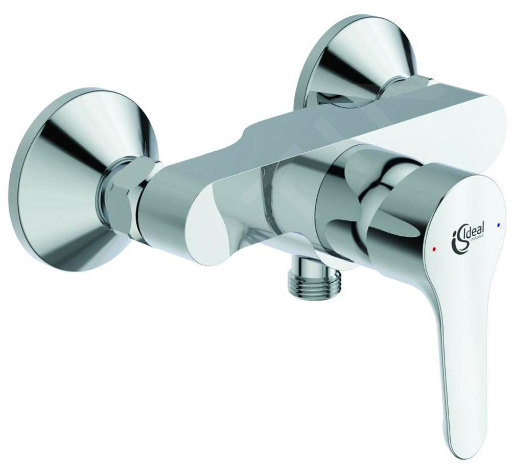 Ideal Standard BC488AA AP Alpha douchearmatuur, chroom, waterbesparend