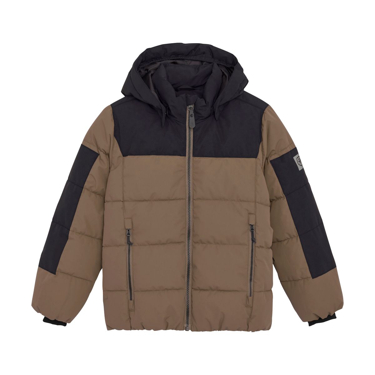 Color Kids Jacket Quilt 742301 fossil (2563) 122 742301-2563-122