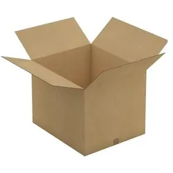 Rajapack, Versandkarton + Versandbox, Raja Versandkarton 2-wellig Pappe 550 (B) x 500 (T) x 650 (H) mm Braun (10 Stk.)