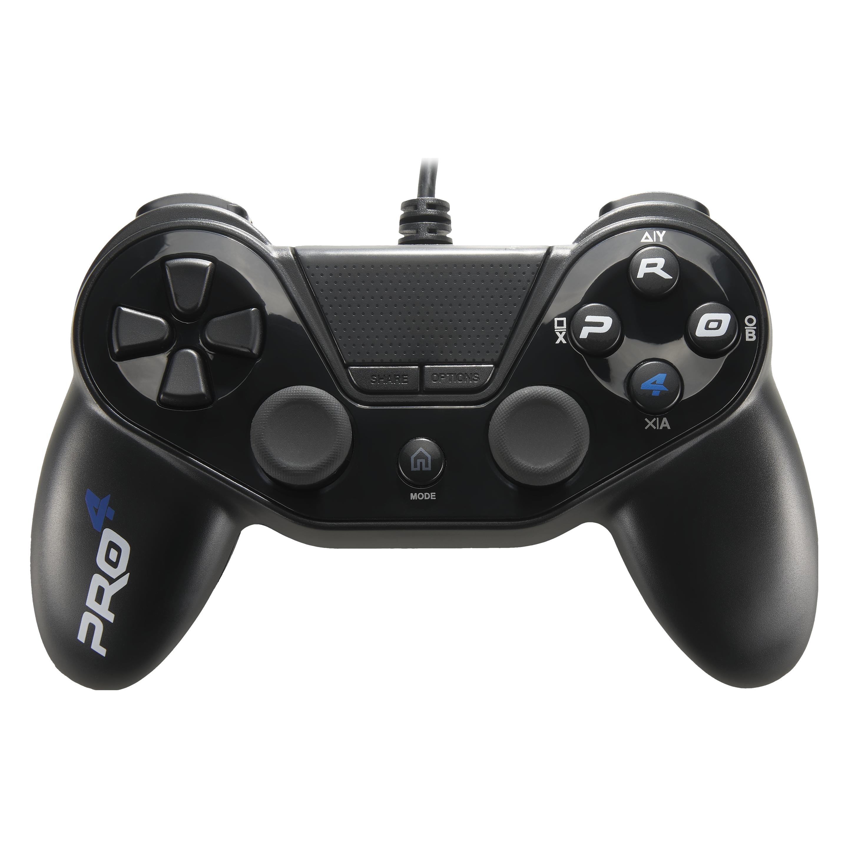 Subsonic Pro 4 Wired Controller for PS4 Black (PS4) (SA5417)