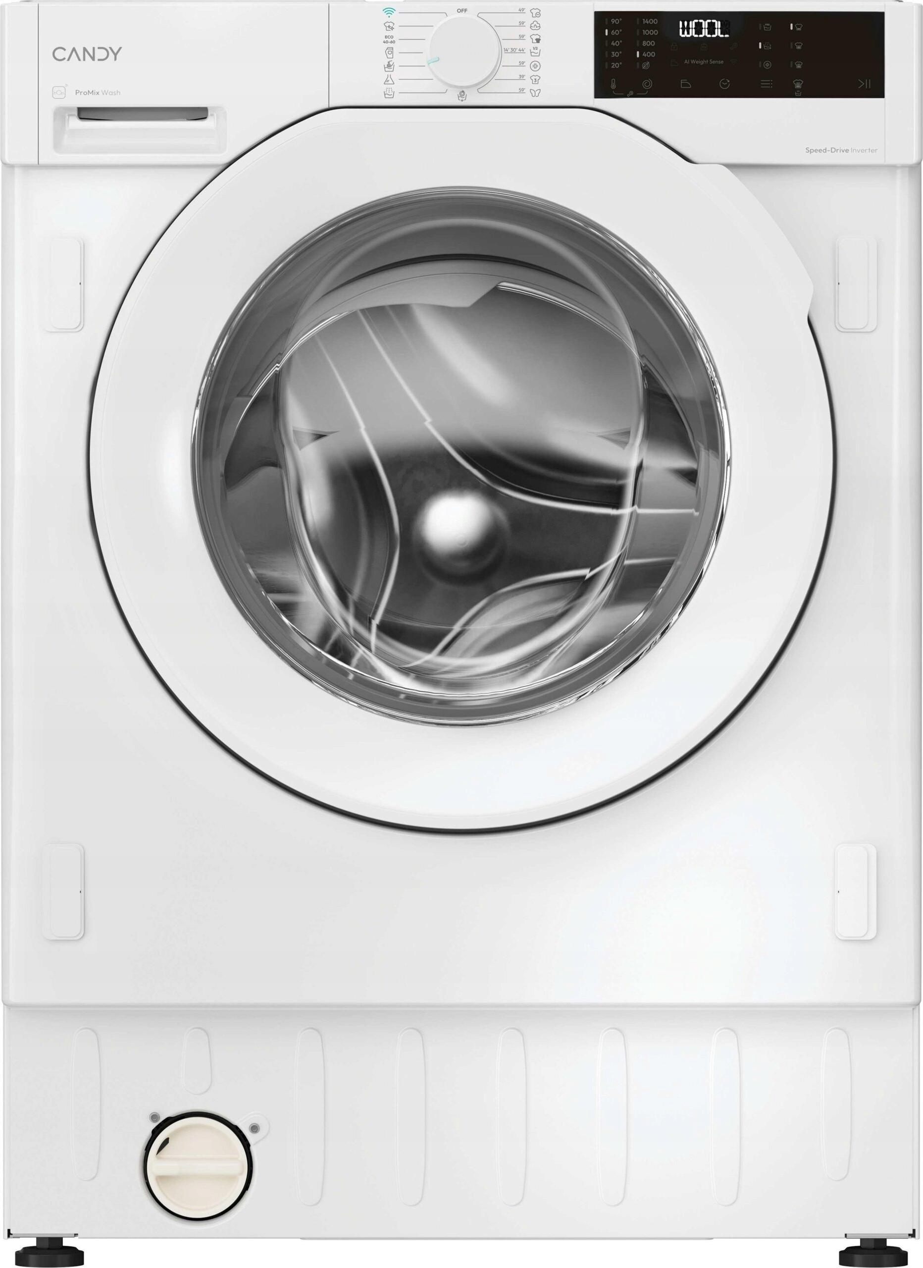 Candy BC448M4D8J-S, Frontlader, 8 kg, B, 72 dB, 1400 RPM, A