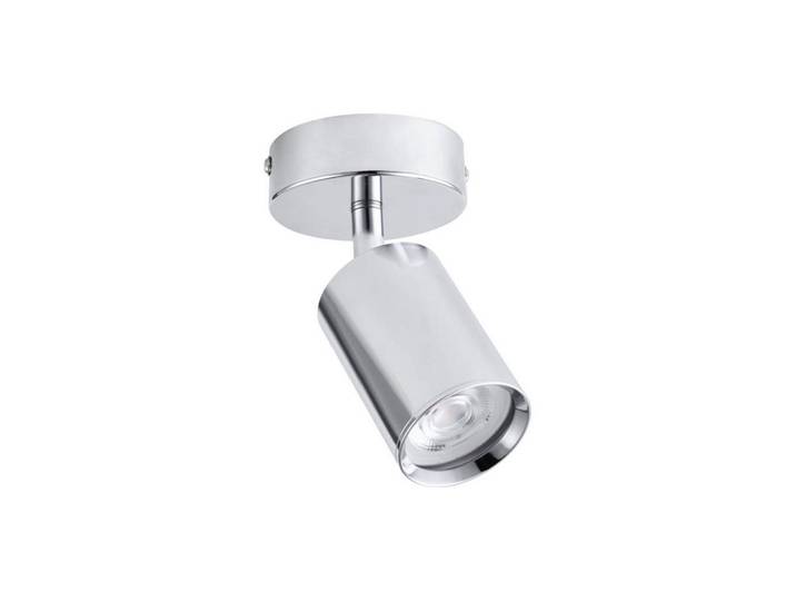 Strahler, Chromfarben, Metall, 13.5x8 cm, RoHS, Lampen & Leuchten, Innenbeleuchtung, Spots & Strahler, Deckenspots