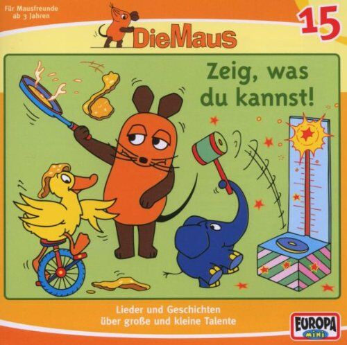 die Maus - 15/Zeig,Was Du Kannst! - Preis vom 10.10.2026 11:48:34 h