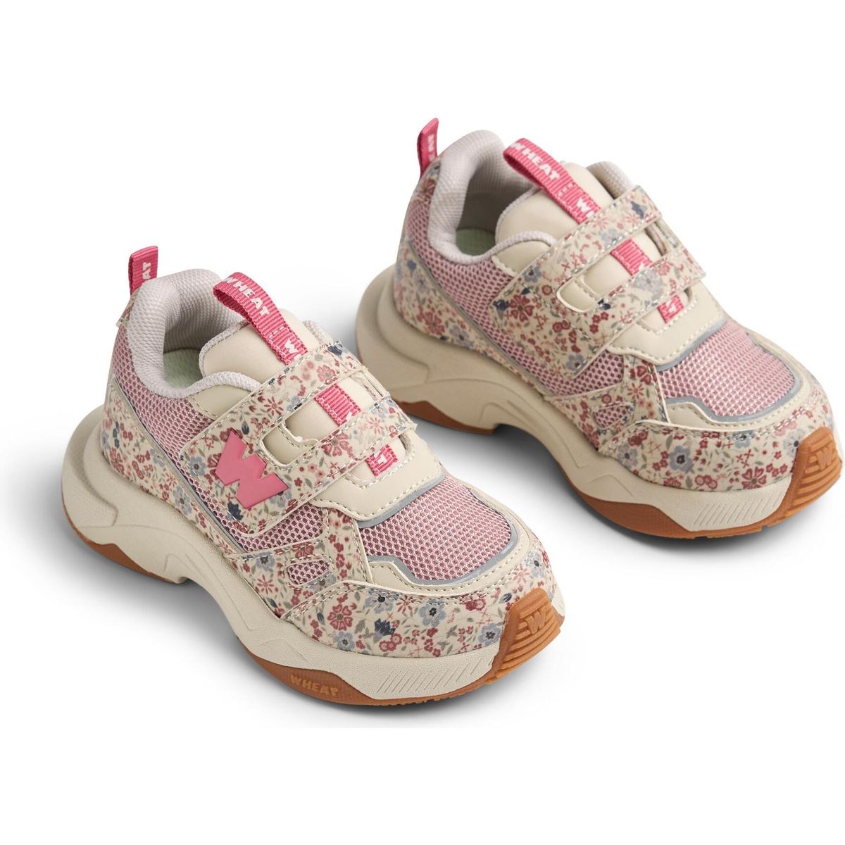 Wheat Sneaker Cove grey cloud flowers (9764) 26 WF838-02-9764-26