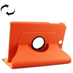 Tablet Tasche für Samsung Galaxy Tab A 9.7 Leder Schutzhülle Case Cover 360° Orange