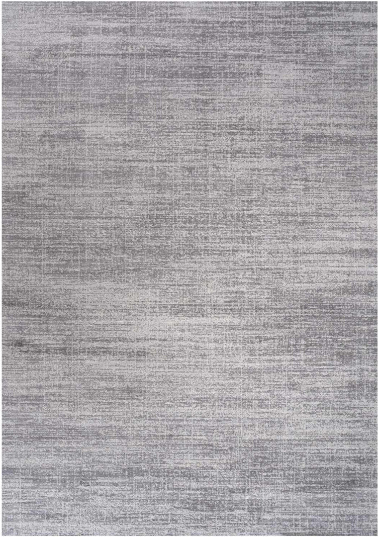 THE RUGS Montana Rug Abstract Design in Grey Gray Rectangle 200 x 290 cm