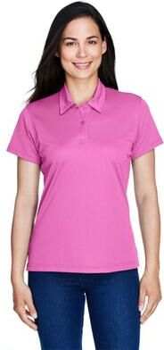 Team 365 TT21W Women's Command Snag Protection Polo Shirt in Sport Charity Pink size 3XL   Polyester