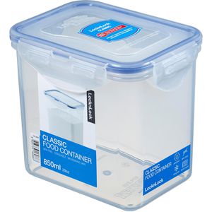 LocknLock Frischhaltedose HPL808, aus Kunststoff, 0,85 Liter, transparent, luftdicht