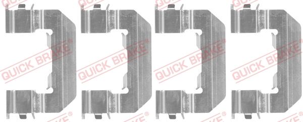 Quick Brake Zubehörsatz, Scheibenbremsbelag 109-1824