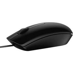 Dell MS116 Maus USB Optisch Schwarz 2 Tasten 1000 dpi Integriertes Scrollrad, Maustasten JD7XG
