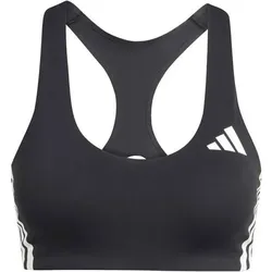 ADIDAS Damen BH Adizero Run Medium Support, Größe XL/AB in Schwarz Schwarz