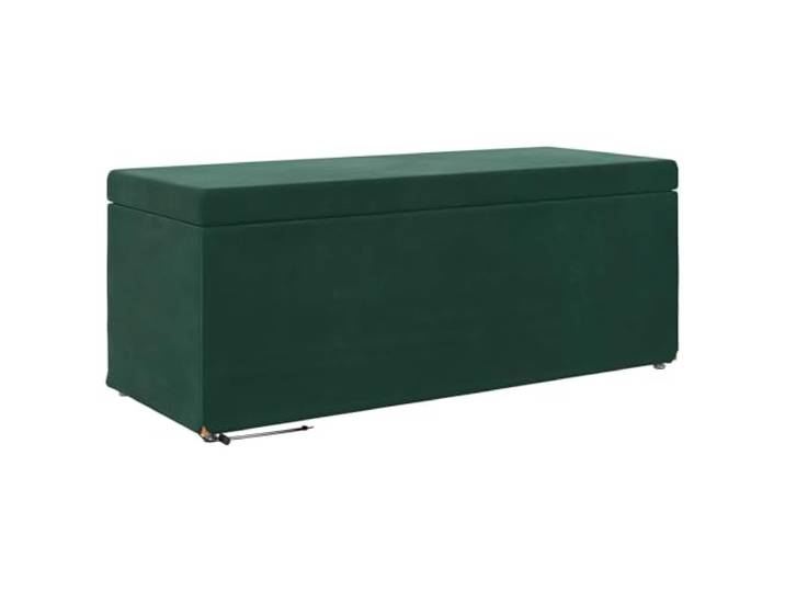 KGHFDVB Hocker Dunkelgrün 101 x 41 x 40 cm Samt und Engineering Holz Samt und Engineering Holz, ohne Rückenlehne, für Küche und Esszimmer, bis 110 kg belastbar, kompakte Maße