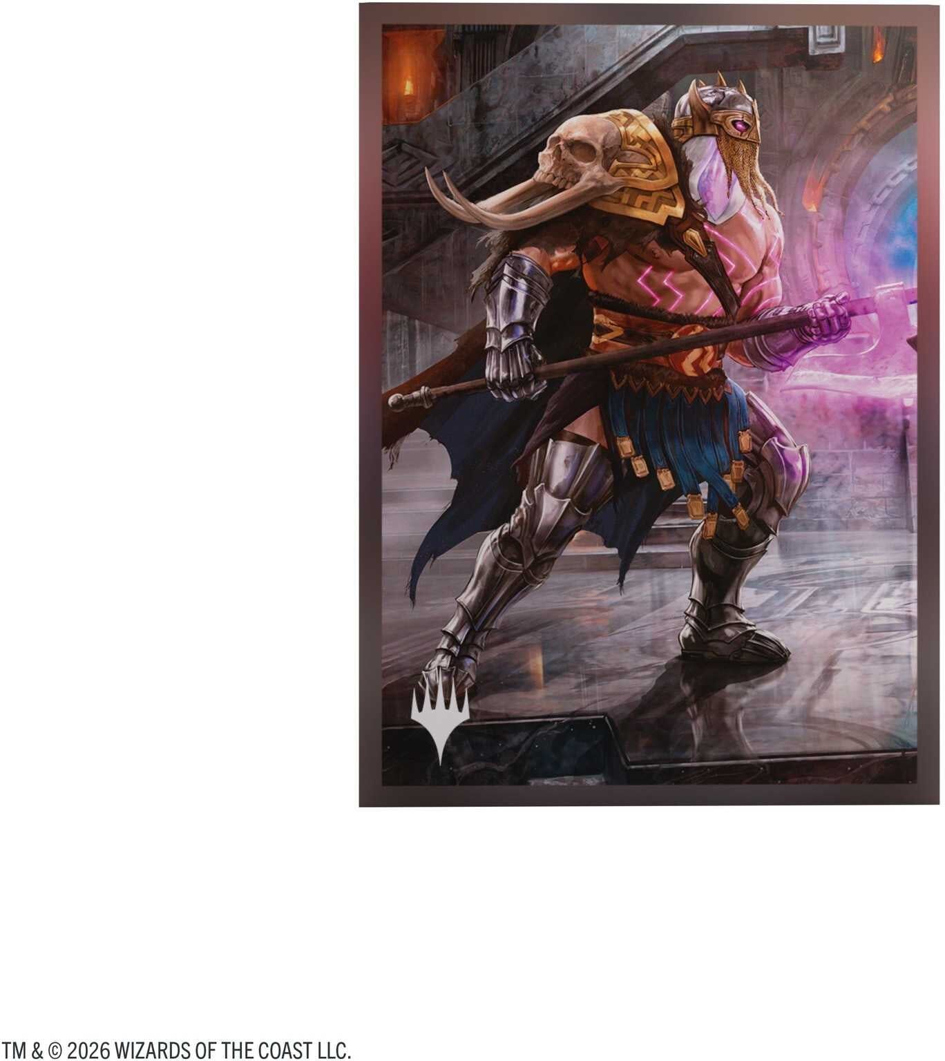 Gamegenic Magic: The Gathering Reality Fracture Premium Art Sleeves featuring Garruk of the Veil for Card Games