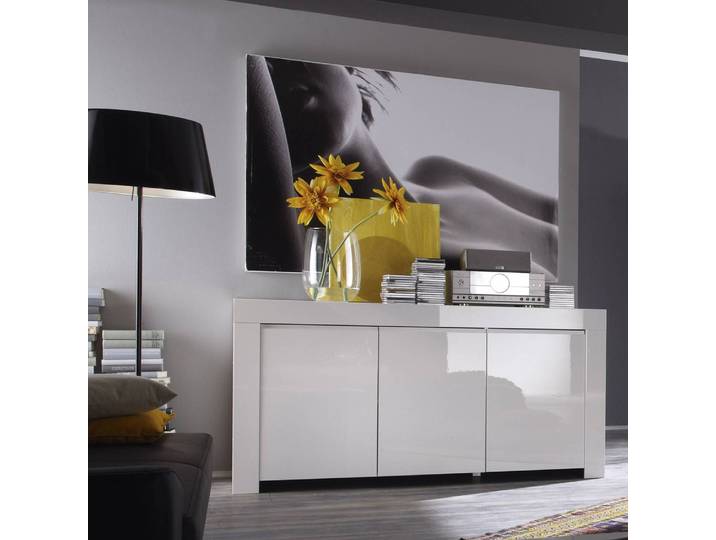 Buffet Amalfi I 160 x 84 x 50cm Blanc