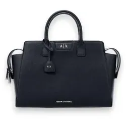 A|X Armani Exchange für Damen. XW002157AF26570UC001 Tasche schwarze Textur (OSFA), Lässig, Polyester