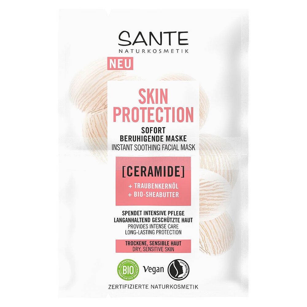 Skin Protection Maske Ceramide & Bio-Sheabutter 8 ml Gesichtsmaske