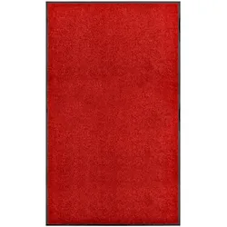 Décoshop26 - Waschbare Fußmatte rot 90x150 cm DEC023187 DEC023187