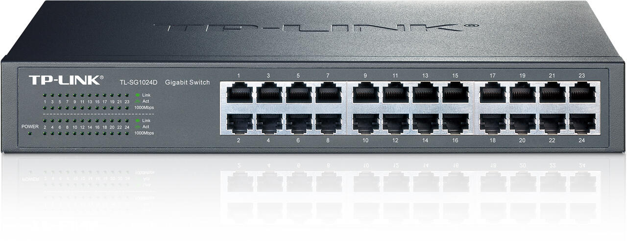 TP-LINK TL-SG1024D 24-Port Gigabit Switch