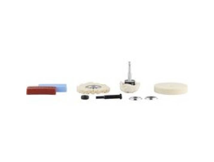 PARKSIDE® Set de brosses métalliques ou set de polissage ou set de brosses en nylon ou pompe pour perceuse (Kit de polissage PPOS 8 A1)