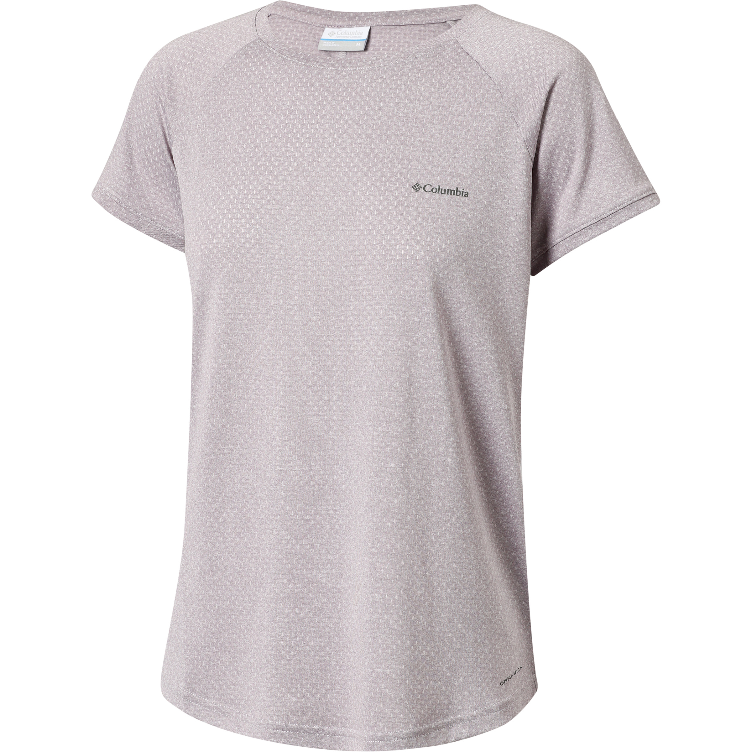 Columbia Bogata Bay Damen T-Shirts grau Größe L Camping Atmungsaktiv