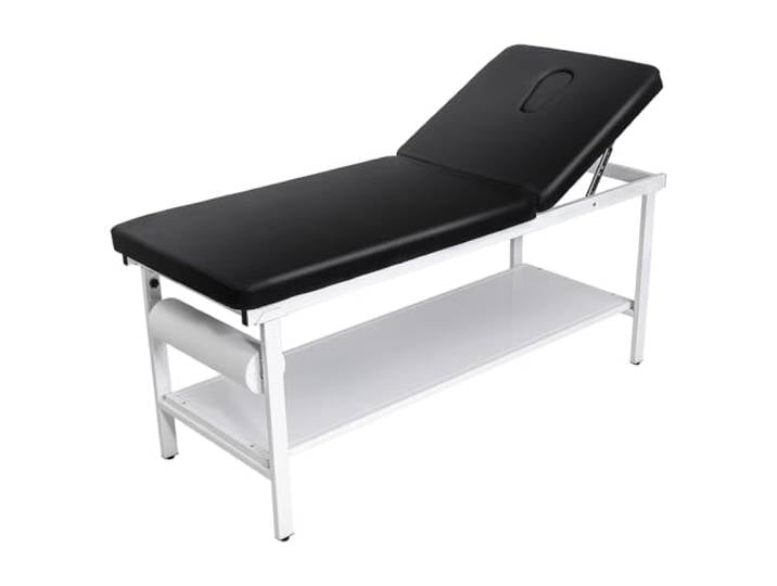 VEVOR Divan Examen Médical Cadre Acier Carbone Table Examen Médicale Dossier Réglable pour Visite Médicale Physiothérapie Hôpitaux Cliniques Centres Réadaptation\, 227 kg\, avec Distributeur de Papier