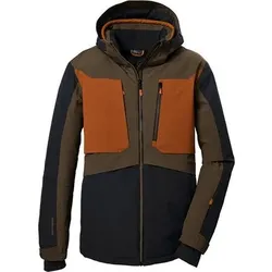 KILLTEC Herren Funktionsjacke KSW 47 MN SKI JCKT, Größe L in Braun Braun
