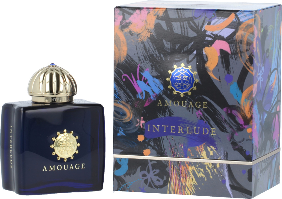 Amouage Interlude, Frauen, 100 ml, Tagete, Bergamotte, Ingwer, Grapefruit, Opoponax, Helichrysum, Olibanum, Orangenblüte, Rose, Animalic, Benzoe, Adlerholzbaum, Bernstein, Leder, Moschus, Eichenmoos, Sandelholz, Tonka-Bohne,..., Spray