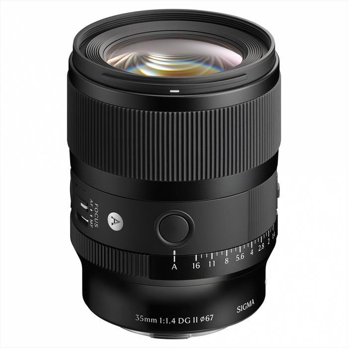 Sigma Obiettivo 35mm-f/1.4 (a) Af Dg Ii L-mount-nero
