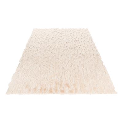 Teppich OBSESSION "My Valley 245", beige (natur), B:160cm H:22mm L:230cm, Polyester, Teppiche, Teppich, Uni Farben, Hoch-Tief Effekt, besonder weich, Wohnzimmer