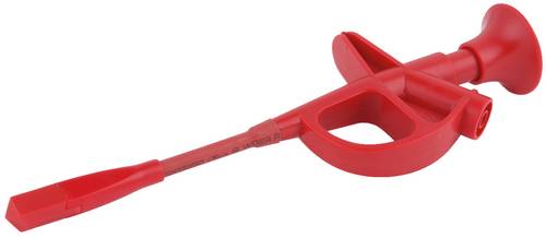 KS Tools Sicherheits-Abgreifklemme Steckanschluss 4mm Rot
