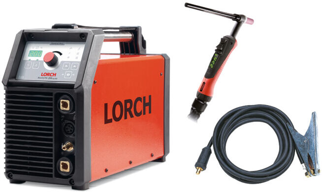 Lorch Inverseur de soudage HandyTIG 200 AC/DC avec torche Powermaster Offre 2026 (108.7132.0)