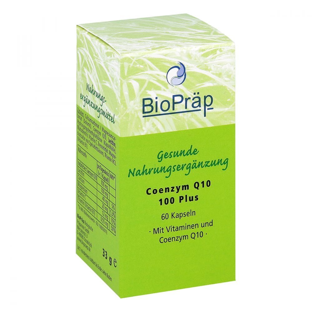 BioPräp Biolog.Präp.Handelsges.mbH Coenzym Q10 100 Plus Kapseln 01155911