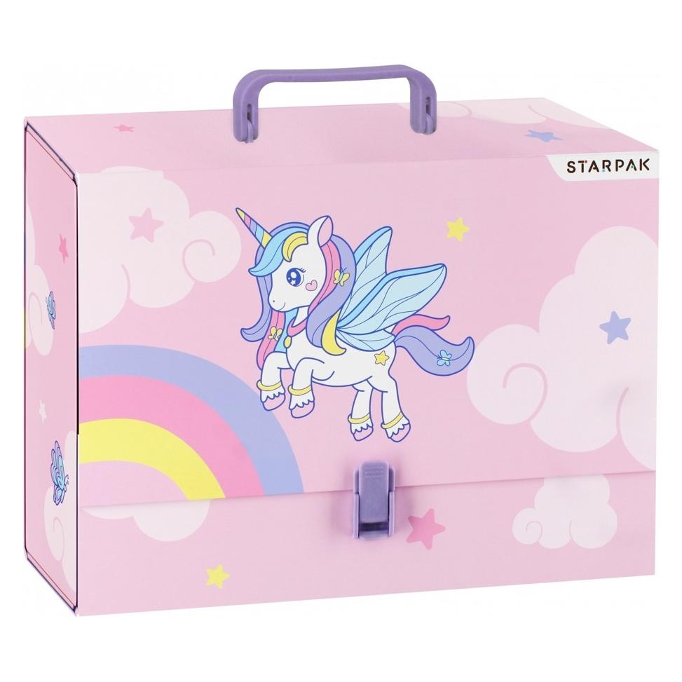 Starpak A4-Einhorn-Ordner mit Griff (A4) (47357952)
