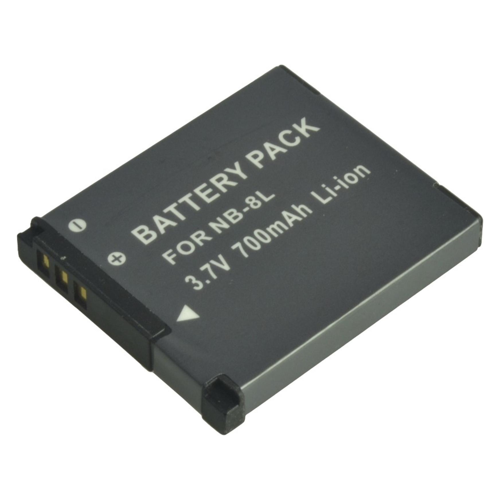 2-Power Digital Camera Battery 3.7V 700mAh (Kamera Akku) (DBI9946A)