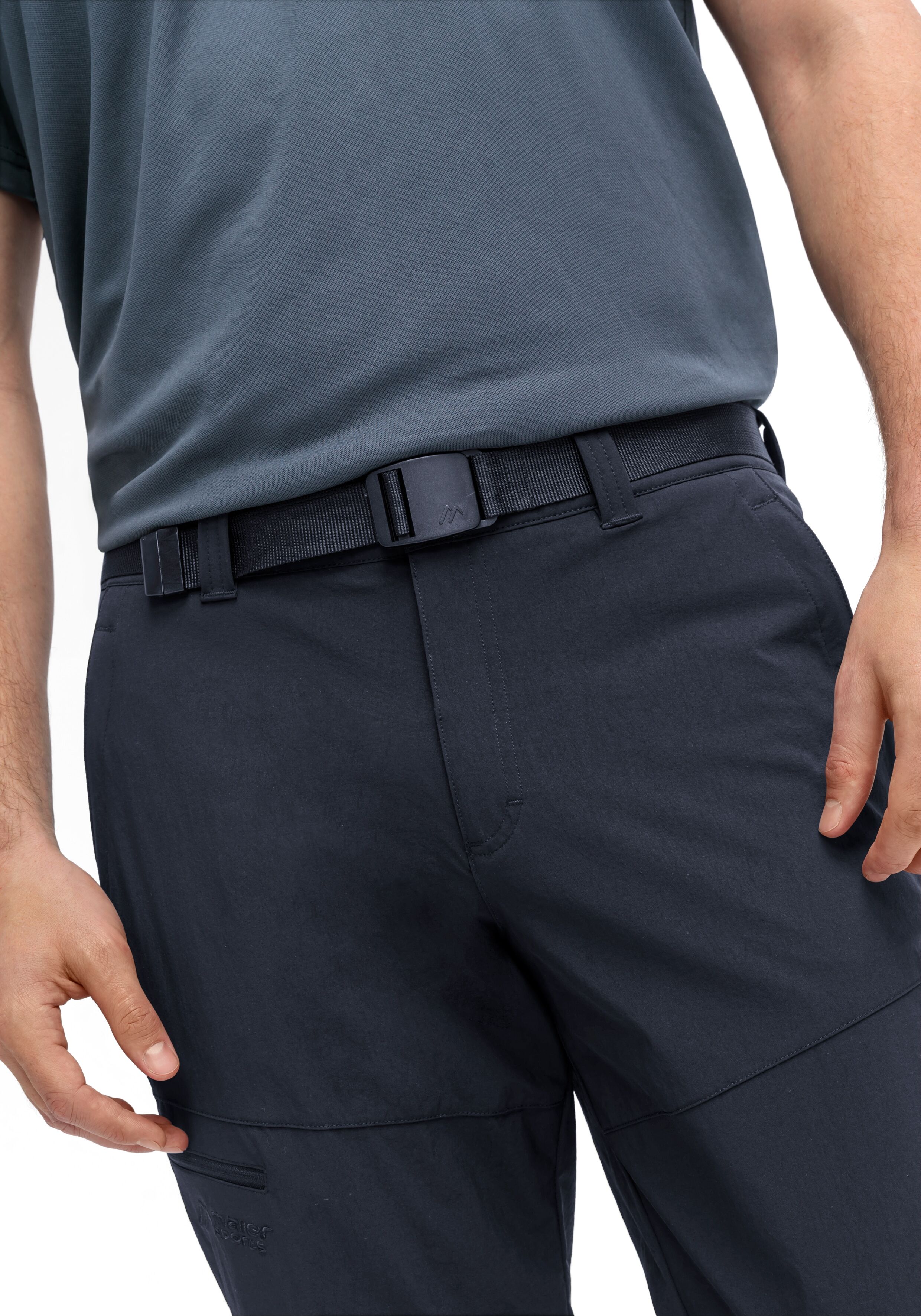 Maier Sports "Nil Winter" Herren Winter Wanderhose, Funktionshose mit Netzinnenfutter dunkelblau 56, Normalgrössen