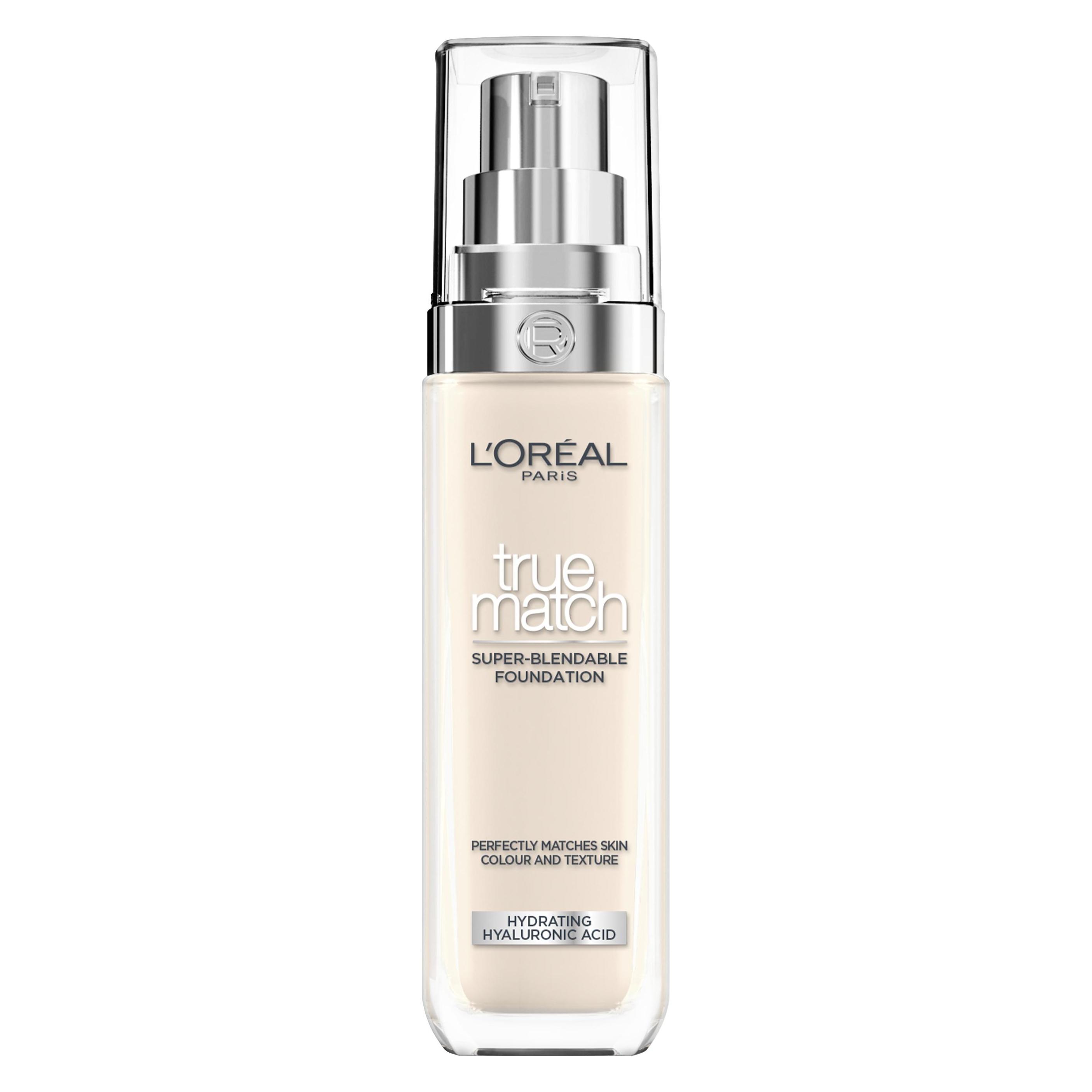 L'Oréal Paris L'OREAL True Match Foundation podkład do twarzy 0.5 R/C Cool Undertone 30ml (0.5 R/C Cool Undertone, 0.5.R/0.5.C Cool Light, 0.5R/C Rose Porcelain) (A9654903)