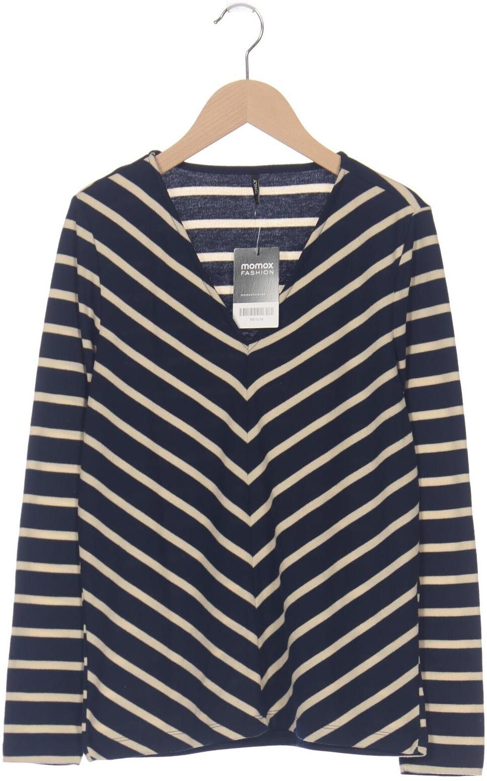 Only Damen Langarmshirt, Marineblau, Gr. S, Synthetik - Second Hand