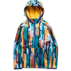 BURTON KIDS CROWN WEATHERPROOF Zip Hoodie 2027 paint stripe - XL