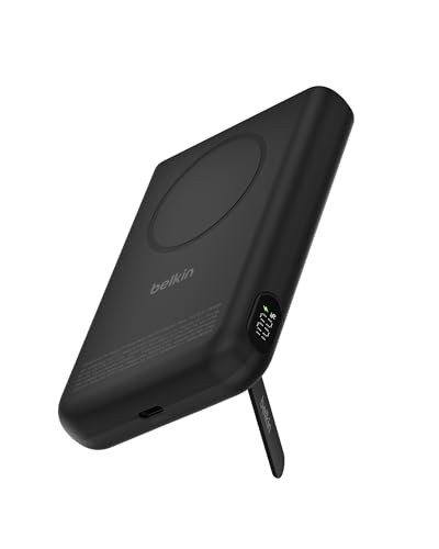 Belkin UltraCharge Pro Magnetische Power Bank 10000mAh met Standaard - Zwart