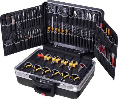 BERNSTEIN Tools for Electronics 6500 R Werkzeugkoffer bestückt 110teilig