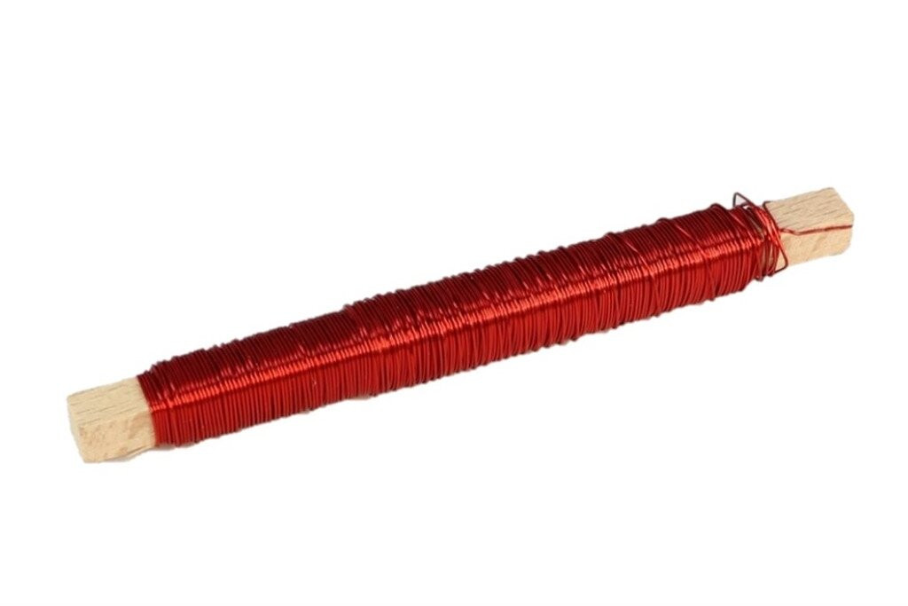 HBX Natural Living Wikkeldraad Rood 50 gram