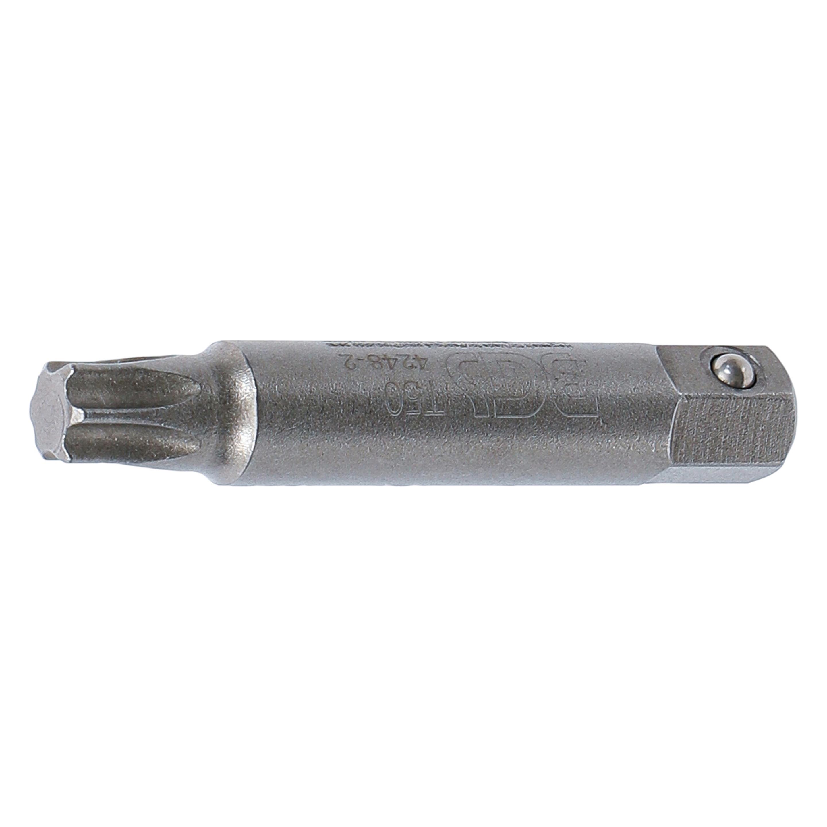 BGS Spezial-Bit zur Demontage der Riemenräder an Lichtmaschinen T-Profil (für Torx) T50 x 64 mm (4248-2)