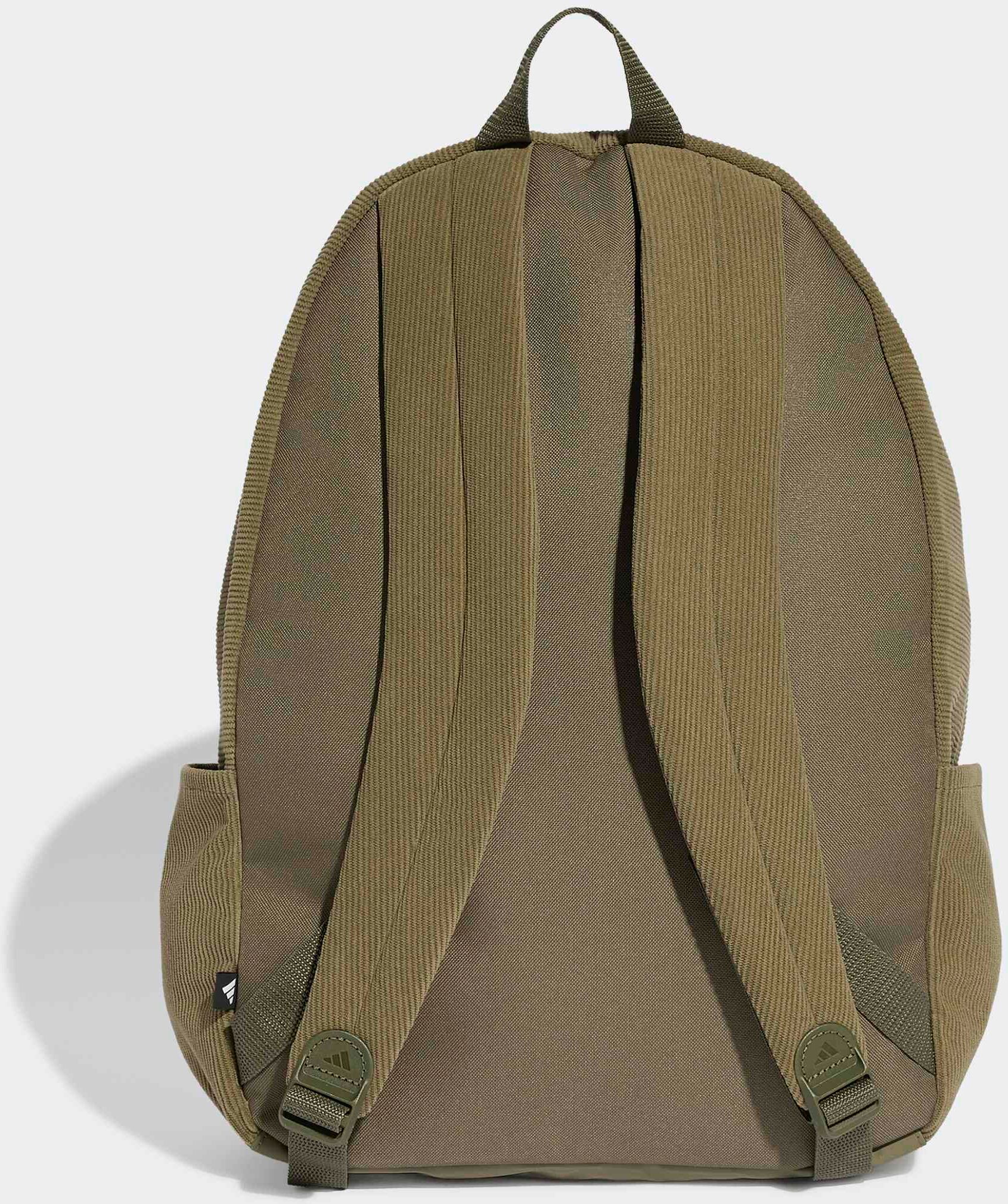 Rucksack ADIDAS PERFORMANCE "ESSENTIALS MATERIAL", grün (olive strata, night cargo), Rucksäcke, Obermaterial: 100% Polyester, Rucksack olive strata, night cargo Einheitsgröße