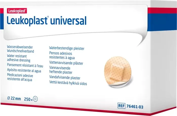 Leukoplast Universal Strips wasserabw.rund 22 mm 250 St Pflaster