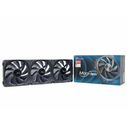 SEASONIC MagFlow 120mm, 1225 PWM, 3er-Pack, 120mm