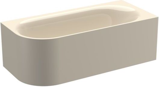 Bette BetteLux Oval Silhouette Badewanne 3435-001CELVS pergamon, 175x80x45cm