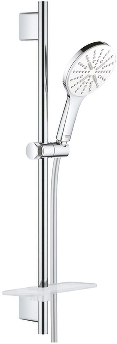 Grohe Rainshower SmartActive 130 shower bar set, 3 spray modes, shower bar 60 cm 26576LS0