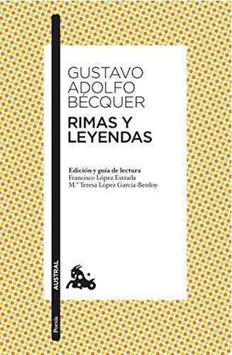 Bécquer, Gustavo Adolfo - Rimas y leyendas (Poesía) - Preis vom 16.10.2026 11:41:07 h