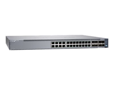Juniper EX Series EX4100-24T - Switch - L3 - managed - 24 x 10/100/1000Base-T + 4 x 10 Gigabit (Uplink) (EX4100-24T)